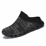 Meeste jalutusk&auml;igud kingad Poollohisti stiil Igap&auml;evane vaba aeg V&auml;ljas jalutamine Hingav Libisemiskindel Mitmek&uuml;lgne Spordijalatsid Tasased Vabaaja tossud Mees 35 must