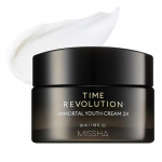 Missha Time Revolution Immortal Youth Cream 2X 50ml &ndash; Pinguldav kreem, Elastsuse suurendaja, Vananemisvastane hooldus, Korea 50ml
