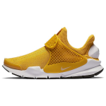 Nike Sock Dart Cushioning Slip Resistant Low top Casual Shoes Women's Yellow White 848475-700 40.5