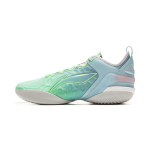 Li Ning Yushuai 19V2 Basketball Shoes Men's Low top Turquoise ABAV049-3 44