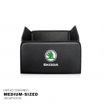 2025 Kuum Auto Pagasiruumi Hoiukott Nahast Telkimiskast Kokkupandav Skoda VRS Octavia Superb Rapid Kodiaq Karoq Fabia Kamiq Ruumidele