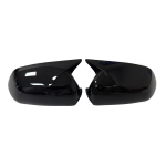 Volkswagen VW Polo 2005 2006-2009 jaoks ABS Auto Tahavaatepeegli K&uuml;ljepeegli Kate Tiiva Kate V&auml;lisukse Korpus Sisekate Liimikleebis Gloss Black black