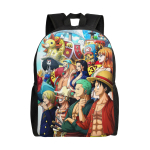 One Piece Vabaaja Seljakott Spordi &Otilde;pilase Matkamine Reisimine Luffy Zoro Sanji P&auml;evakott Meestele Naistele Kolledži &Otilde;lakott One Size beige