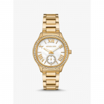 Michael Kors Sage Pav&eacute; kuldse tooniga k&auml;ekell MK4805 kuld
