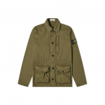 Stone Island Tela Jakk Oliiviroheline Meeste &Uuml;ler&otilde;ivad Roheline 7415439WN-V0158 XL