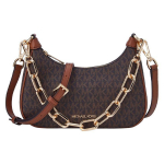 Michael Kors Cora Monogramm Kett Kunstnahast &Otilde;lakott Naiste &otilde;lakott Tume pruun Tammepruun 35S2G4CU1B-BROWN Basic Set (Bag+Dust Bag)