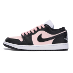 Jordan Air Jordan 1 Dopamine Dressing Abrasion Resistant Low top Vintage Basketball Shoes Women's Black Pink DC0774-101(Team32-) 37.5 white