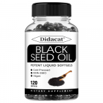Musta seemne&otilde;li (K&uuml;lmpressitud) 1000mg 120 pehmet kapslit Toidulisand 120 Capsules