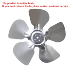 aluminum Refrigerator freezer cooling Condensing fan Motor blade grille cover for Condenser shaded pole asynchronous motor parts OD230mm