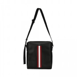 Bally Mythos Logo Prindiga Reguleeritava &Otilde;larihmaga Nahast Crossbody Kott Meeste Kotid Must 6308451 Basic Set (Bag+Dust Bag)