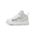 Air Jordan 1 Mid Triple White TD AR6352-126 9C
