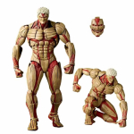 Attack On Titan Reiner Braun Amazing Yamaguchi Revoltech Soomustatud Titaan Reiner Braun Tegevuskujud Mudel M&auml;nguasi without box beige