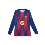 Nike FC Barcelona 2025/26 staadion kodus&auml;rgi meeste Nike Dri-FIT jalgpalli repliik pikkade varrukatega s&auml;rk HJ4611-456 L