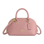 Coach Satchel Lara 22 &Uuml;mbermineva t&otilde;mblukuga Sulgemine Nahast &Otilde;la-K&auml;ekott V&auml;ikesed Naiste K&auml;ekotid Roosa CEA01-IMP02 Basic Set (Bag+Dust Bag) beige