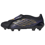 adidas Predator League Klappkeelega FG MG Kaka Unisex Jalgpallisaapad Must Core-Black Kuldne-Metallik KI5872 43⅓