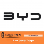 BYD Sealion 7 EV Auto Must Esipaneeli Embleem Must S&otilde;dalane Tagumine M&auml;rk Modifikatsioon Katte Stiilid Saba Logo Mustaks V&auml;rvimine Auto Embleem