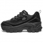 Skechers Hi-Ryze Mugavad Trendikad P&otilde;rutuskindlad Vastupidavad K&otilde;rgust Lisavad Madalad Isa Kingad Naiste toss Must 177223-BBK 37