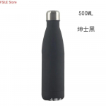 500/750/1000ml Kahekordse seinaga isoleeritud vaakumtermos Roostevabast terasest termospudel BPA-vaba V&auml;litingimusteks Spordiks Vee pudel 500ml