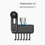 Magnetiline autotelefoni hoidik Mobiilse mobiiltelefoni tugikinnitus Tesla Model 3 Model Y autotelefoni aluse jaoks, mis &uuml;hildub Magsafe'iga