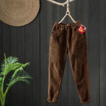 Paksud ja igap&auml;evased hareni p&uuml;ksid, millele on lisatud sametist pikad velvetiga p&uuml;ksid, uued s&uuml;gis- ja talvestiilid, kunstiline retro, lihtsad ja soojad p&uuml;ksid naistele M pruun