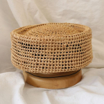Elegantne Vintage 100% Raffia P&auml;ikesem&uuml;tsid Naiste Suvepuhkus Fedorad Baretid Prantsuse Minimalistlik Peom&uuml;ts Pillbox M&uuml;ts P&auml;ikesem&uuml;ts