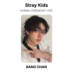 Stray Kids KARMA CEREMONY VER. Ametlik fotokaart BANG CHAN