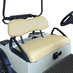 Golfik&auml;rude lisatarvikud Must/Kollane Istmekate Komplekt Kuumuskindel Pestav Pol&uuml;esterv&otilde;rkriie sobib Club car /EZGO /Yamaha beež
