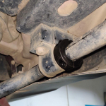 Terasest ja alumiiniumisulamist esimese stabilisaatorvarda vahet&uuml;kk 1998-2023 Suzuki Jimny Jb74 JB43 JB23 jaoks Vedrustuskomplektid Maastikuratas 4x4 Tarvik Steel in Black gray
