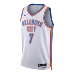 Nike DRI FIT NBA SS25 Korvpallis&auml;rk Meeste Valge DN2088-102 L valge