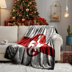Kaiserslauterni Jalgpalliklubi Viskab Tekki Flanellist Tekid Pl&uuml;&uuml;sist Diivani Voodi Kingitused Meestele Naistele Reisi piknikutekk J&otilde;uludeks f&auml;nnide kingitused 130x150cm