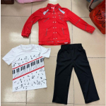 Michael Jackson Punane Nahk Lava Kost&uuml;&uuml;m Jakk Cosplayks 150cm red