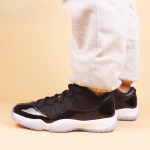 Jordan 11 Retro Low GS 'Space Jam' FV5121-004 38.5 white
