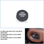 Mercedes Benz GLE G-Klassi W167 Start-Stopp Nupp GLE450 G55 W465 &Uuml;he Nupuga K&auml;ivitusnupp 2020-2026 must