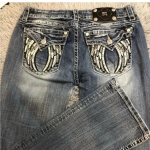 Y2K Madala v&ouml;&ouml;kohaga S&auml;delevad Tikitud Denim P&uuml;ksid Naistele Kitsa L&otilde;ikega Vintage T&auml;navamoe P&uuml;ksid Medium black