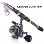 Sougayilangi merespinningu p&uuml;&uuml;gikomplektid 1.8m rod 1000 reel