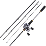 4 sektsiooniga &otilde;ngeritv kombineeritud heitmine kalarulli kilppalliga, siledad magnetpidurid magevee jaoks 1.8m- left hand hall