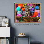 Teemanttikandid Tabby Cat Cartoon K&auml;sitsi valmistatud teemantmaaling N&auml;put&ouml;&ouml; Ristpistes Kodukaunistus 20X30CM