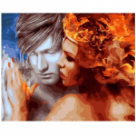 5D teemanttikandid Abstraktsed gei armastuse iseteemantmaalid ristpistes mosaiikmaalid 20X30CM