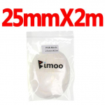 25 mm / 37 mm X 2 m karpkalap&uuml;&uuml;gi PVA v&otilde;rgus&ouml;&ouml;da materjal Boillie juukseseadme s&ouml;&ouml;tja materjalile 25mm*2m