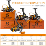 Sougayilangi 12 laagrikuuliga 4000-seeria metallist ketrusrull paadi kivip&uuml;&uuml;giratas 4000