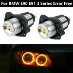 2tk Angel Eye Halo Marker LED lambipirn veatu BMW E90/E91 3-seeria jaoks