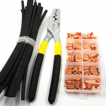 210 tk GT vasest &uuml;hendustoru juhtme&uuml;hendus v&auml;ike vasest toru klemmi kaablikinnitus