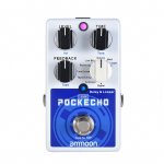 Ammoon POCKECHO Delay & Looper kitarriefekti pedaal 8 viivitusega efekti Max. 300s Loop Time Tap Tempo