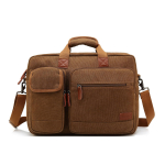 Meeste k&auml;ekott Cool Bell Canvas kott Multifunktsionaalne &otilde;lakott ja messenger kott 17,3 tolli s&uuml;learvuti kott suure mahutavusega vabaaja reisikott CB-5002 17.3 inch must