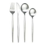 4 tk musta s&ouml;&ouml;giriistade komplekt 18/10 roostevabast terasest s&ouml;&ouml;gin&otilde;ude komplekt nuga kahvel magustoit lusikas &otilde;htus&ouml;&ouml;k lauan&otilde;ud k&ouml;&ouml;gih&otilde;beda lauan&otilde;ude komplekt h&otilde;be