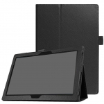PU-nahast korpuse &uuml;mberp&ouml;&ouml;ratav aluse kate Lenovo Tab 4 10 M10 Plus 10.3 FHD TB-X606F M10 10.1 TB-X605F TB-X505F M8 8.0 TB-8705F 8505F jaoks Tab 4 10 (10 Plus) must