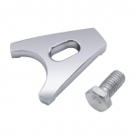 Kroomitud terasest turustaja klambri hoidmine kruviga SBC BBC asendus CHEVY DISTRIBUTORS V8 jaoks h&otilde;be