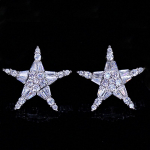 CMM kvaliteediga s&auml;delevad kuupmeetri tsirkooniumoksiidi t&auml;hekujulised h&otilde;bedased k&otilde;rvar&otilde;ngad valge