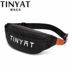 TINYAT meeste v&ouml;&ouml;kott rahakott vabaaja suur telefoni v&ouml;&ouml; kott Naiste l&otilde;uendist reisitelefoni kott Fanny banaanikott puusa 4 taskut 37x14x6cm must