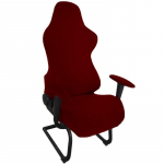 Ergonoomilised kontoriarvutim&auml;ngutoolide katted Venivad pol&uuml;esterkatted burgundiapunane